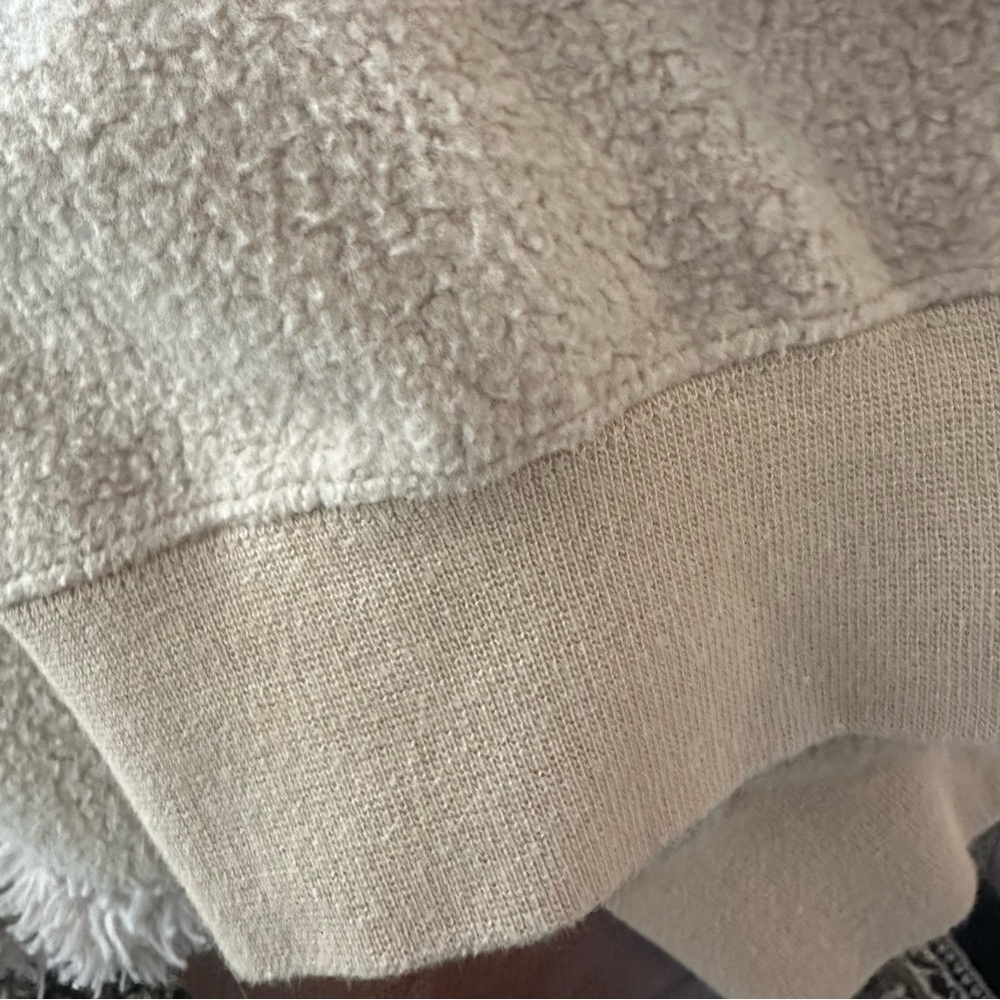 Vintage Harley Davidson Sweatshirt Tan Fleece Crewneck Embroidered Gray Logo L - Picture 7 of 7